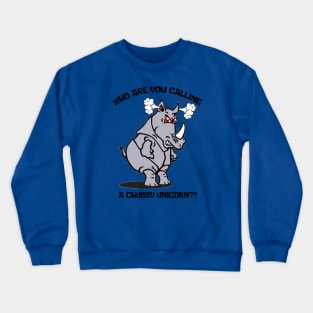 Who's a Chubby Unicorn? Crewneck Sweatshirt